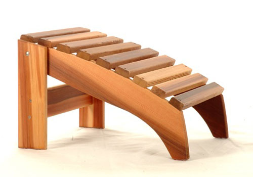 DIY Adirondack Footrest Plans Download woodworking bench 